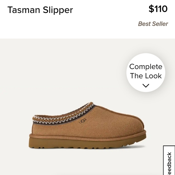 Ugg Tasmans Slipper Chestnut - Picture 2 of 8